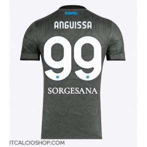 SSC Napoli Frank Anguissa #99 Terza Maglia 2024-25 Manica Corta